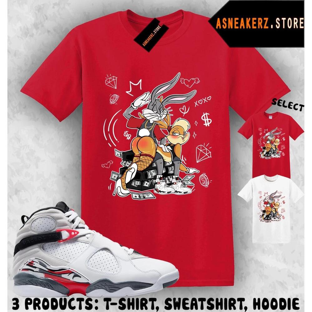 Shirt Match Aj 8 Bugs Bunny Matching Bunny Slap Bugs Lola T-Shirt